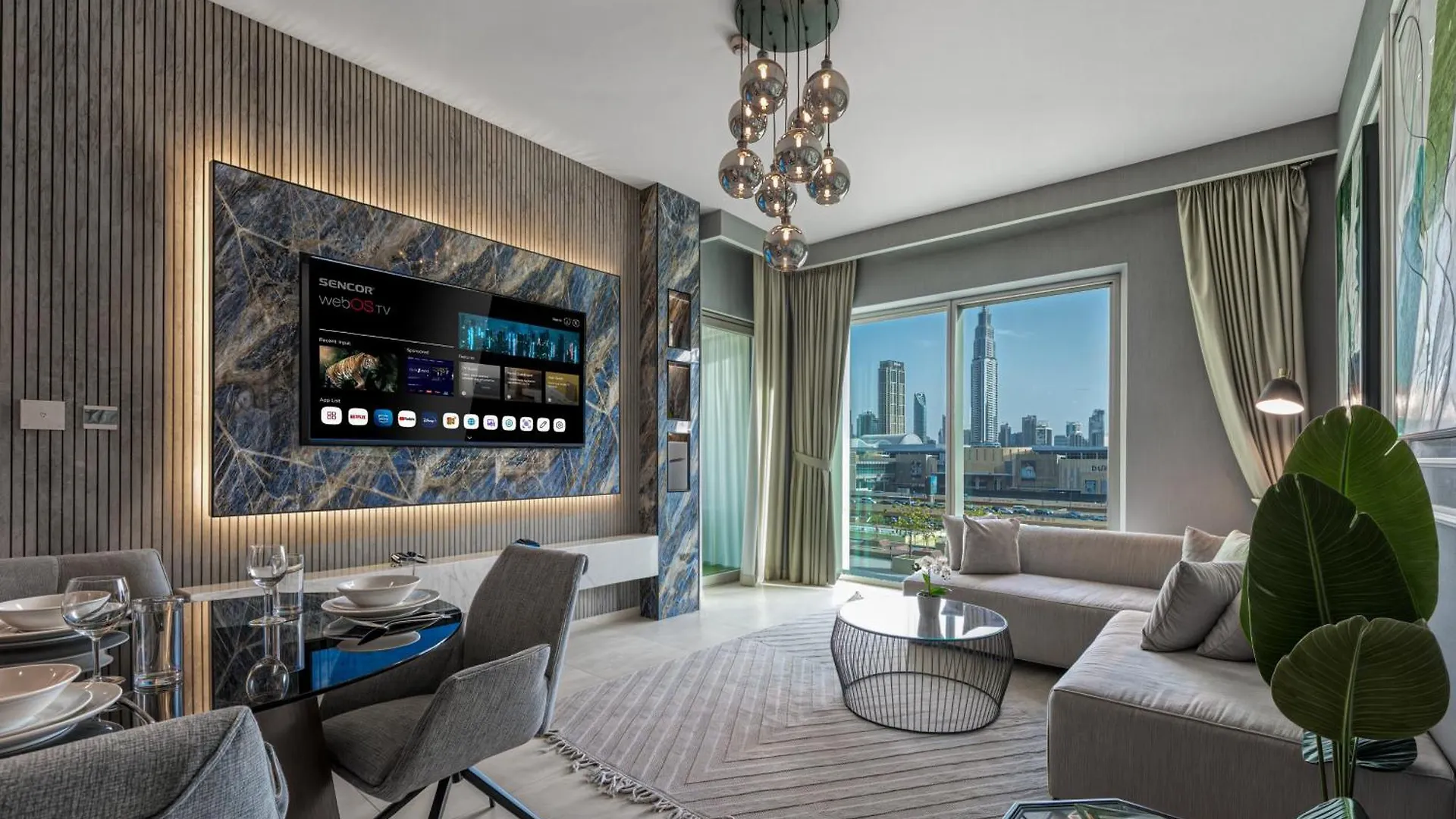 Apartment Dubai Mall Connection - Burj Views - Turf Balcony