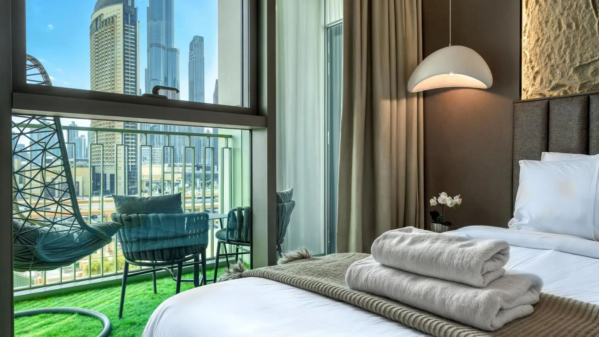 Apartment Dubai Mall Connection - Burj Views - Turf Balcony United Arab Emirates