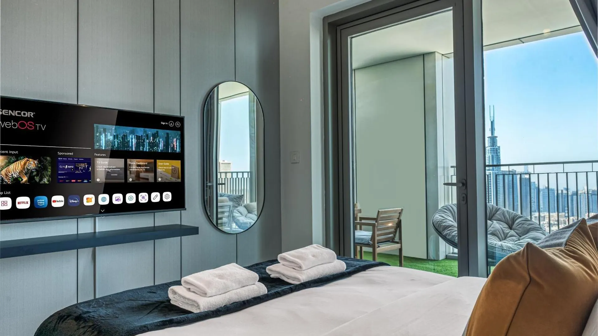 Apartment Dubai Mall Connection - Burj Views - Turf Balcony